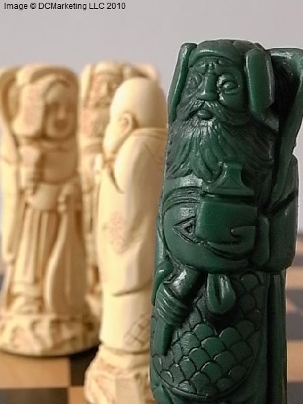 Japanese Plain Theme Chess Set